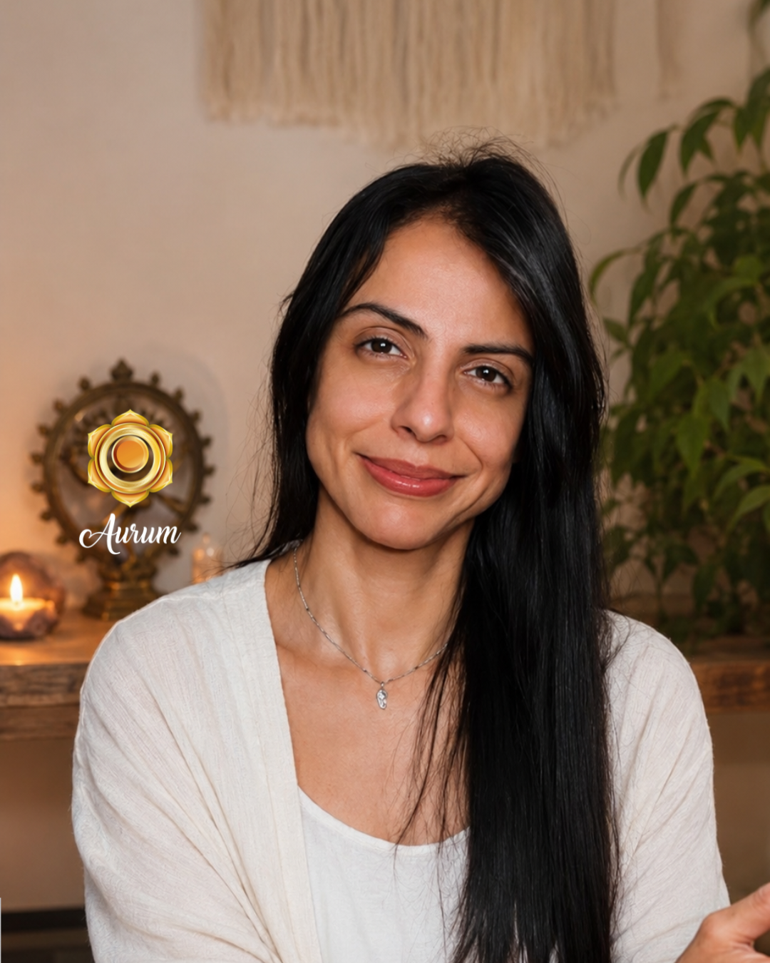 Retrato de Alejandra Cárdenas en luz natural